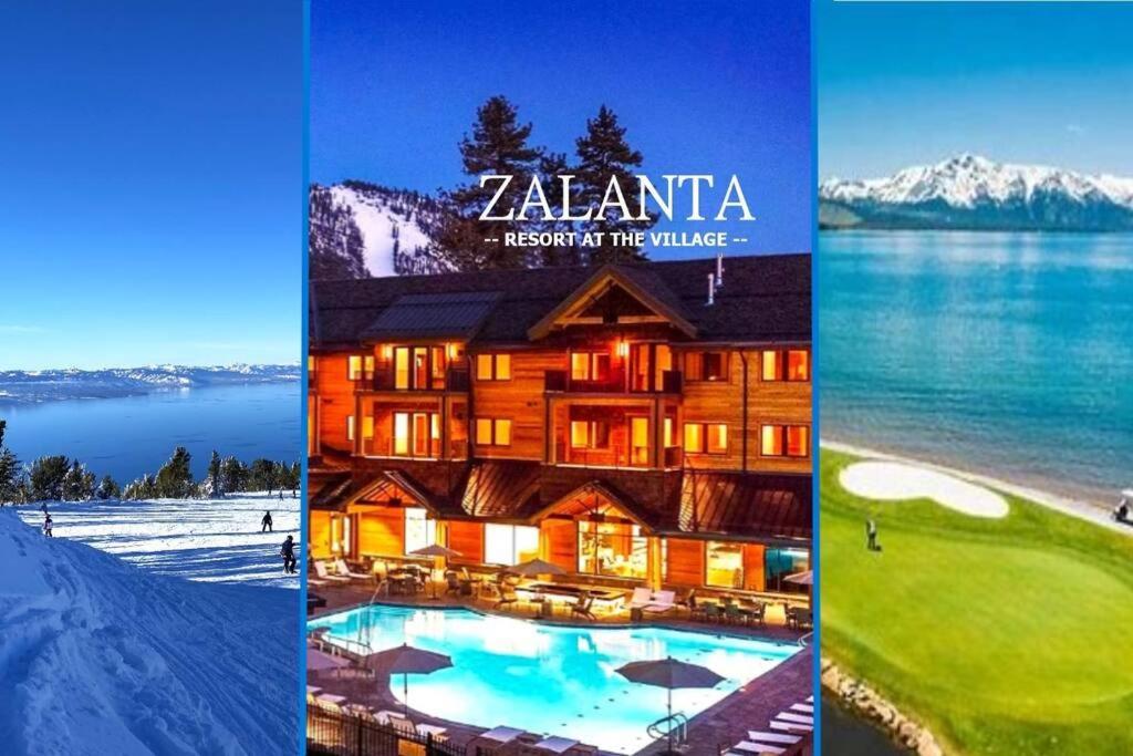 סאות' לייק טאהו Ski In/Out - Zalanta - Great Location- 2 Hot Tubs - Heated Pool מראה חיצוני תמונה