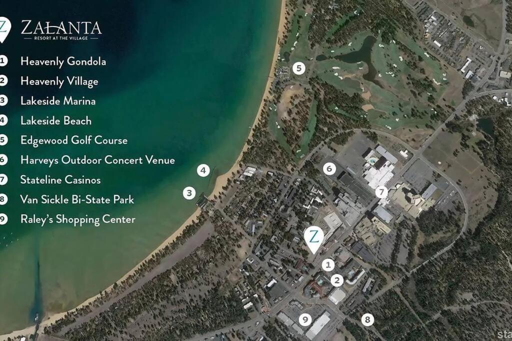 סאות' לייק טאהו Ski In/Out - Zalanta - Great Location- 2 Hot Tubs - Heated Pool מראה חיצוני תמונה